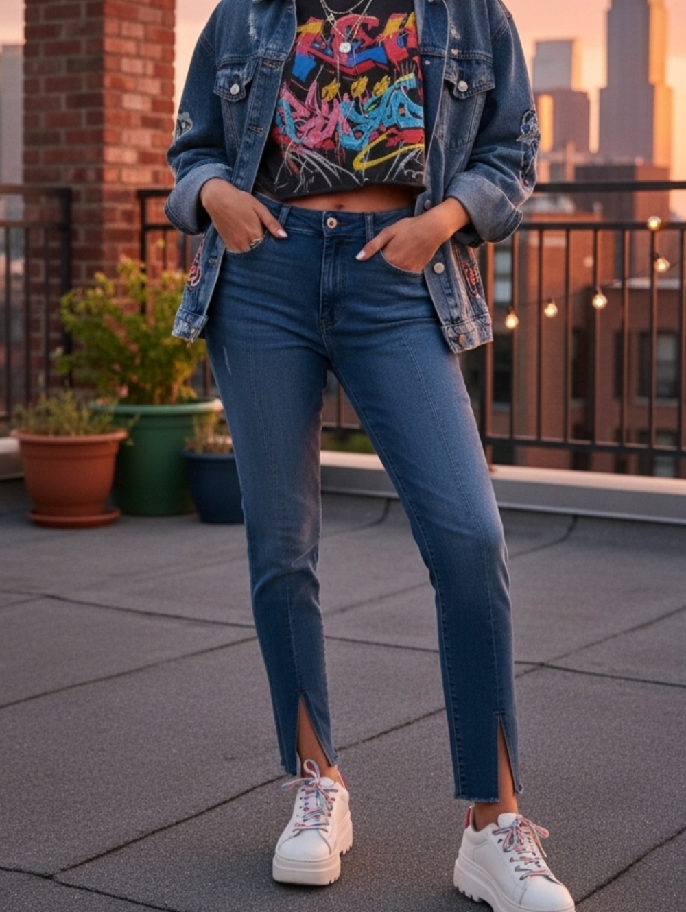 Madison Blue Denim Jeans